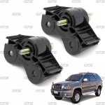 สกรูตั้งไฟหน้า ข้างซ้าย+ขวา 2 ชิ้น สีดำ สำหรับ Toyota Tiger D4D Sport Rider ปี 2002-2004